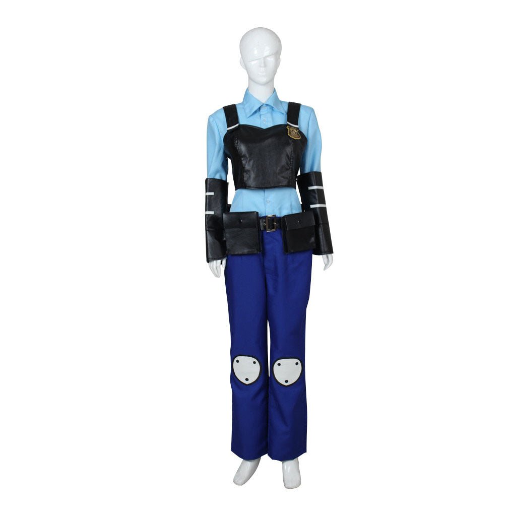 Costume Cosplay Adulte Judy Hopps Officier de la ZPD Uniforme de Police Fantaisie pour Femmes