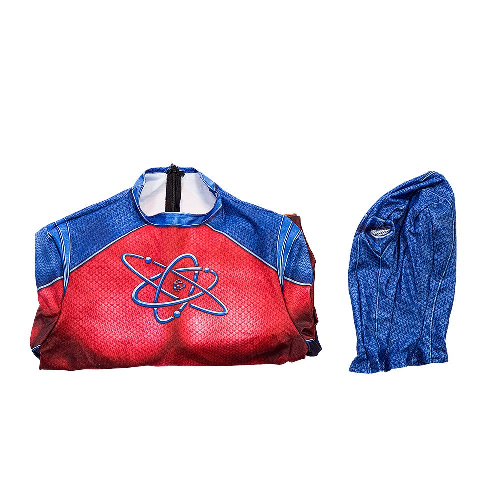 Costume Cosplay Black Adam Atom Smasher Super Héros Déguisement Halloween pour Hommes