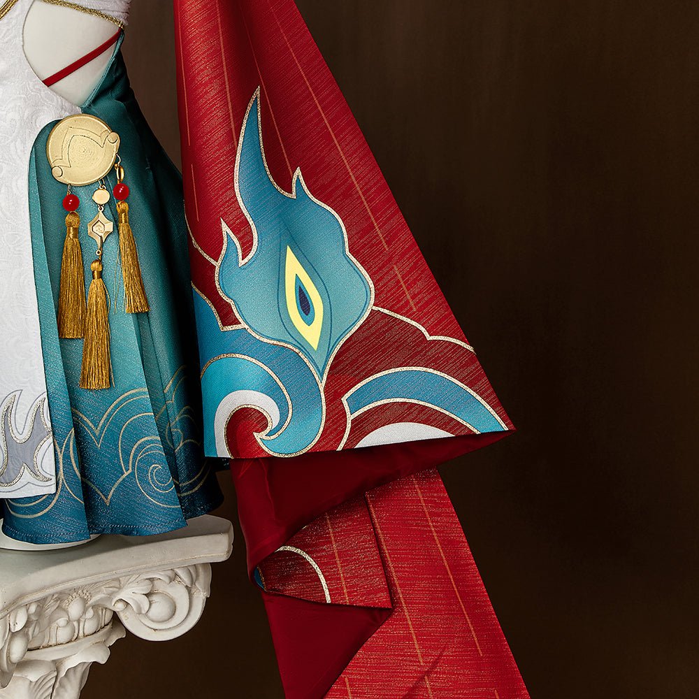 Costume Cosplay Honkai Star Rail Yunli Complet avec Perruque et Accessoires | Uniforme de Personnage de Jeu