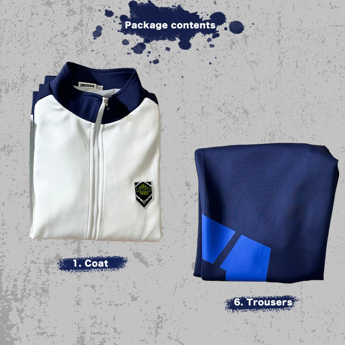 Costume Cosplay Blue Lock Reo Nagi Bachira Isagi Chigir - Survêtement Zippé Complet Brodé