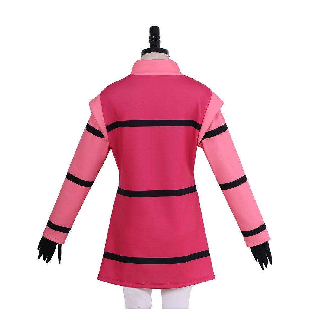 Veste à capuche rose pour cosplay ZIM femme | Costume Halloween Invader ZIM
