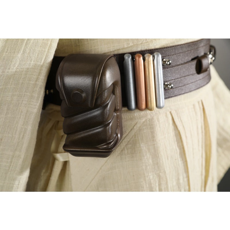 Costume Cosplay Obi-Wan Kenobi Ensemble Complet Robe Cape pour Halloween Fans Star Wars