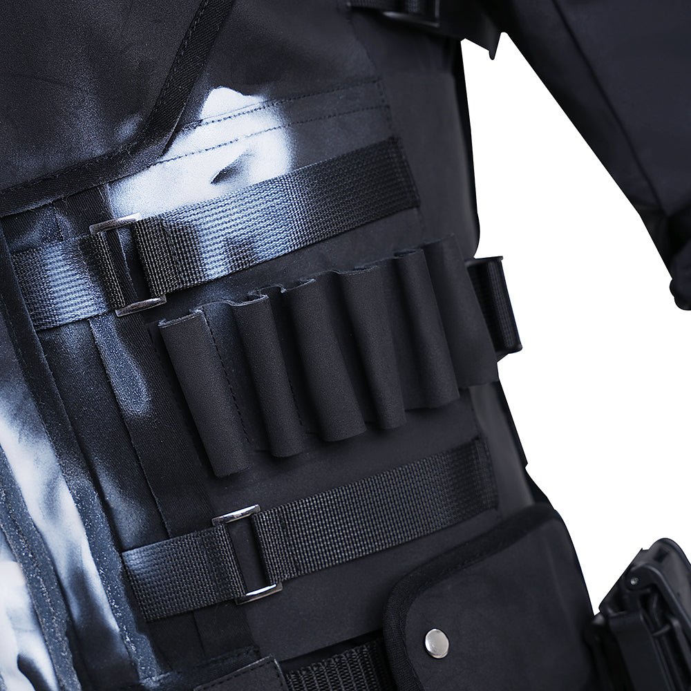 Costume Cosplay Punisher de Daredevil: Né de Nouveau pour les Fans de la Série TV