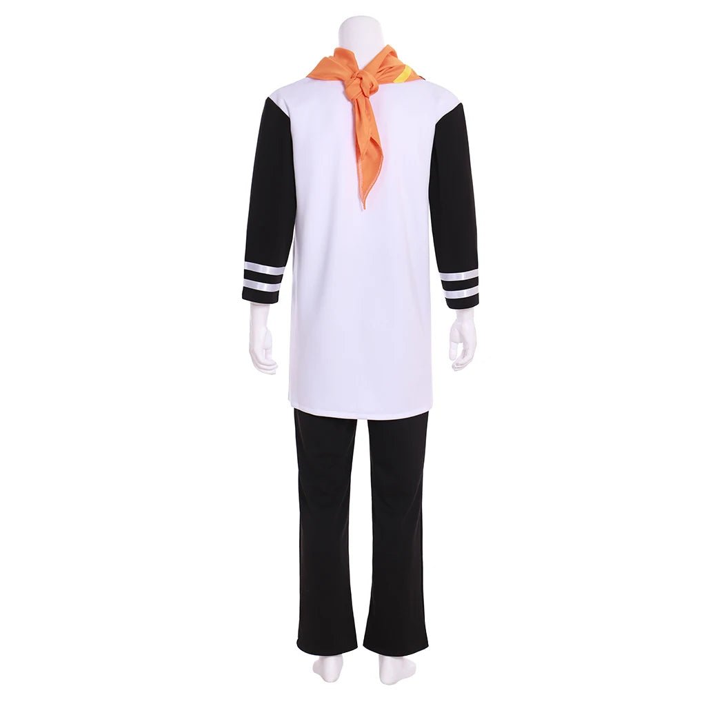 Costume Cosplay Game Pence pour Hommes - Haut et Pantalon avec Accessoire de Cou - Fête Halloween Carnaval Comic Con