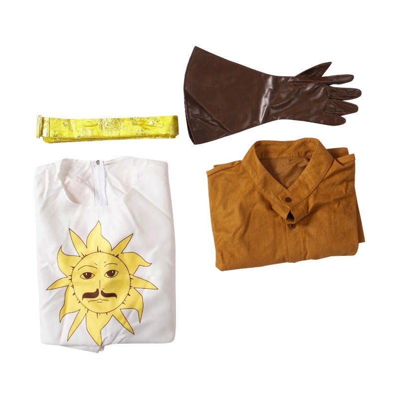 Costume Royal du Roi Arthur pour Hommes - Tenue de Chevalier Médiéval Monty Python pour Halloween
