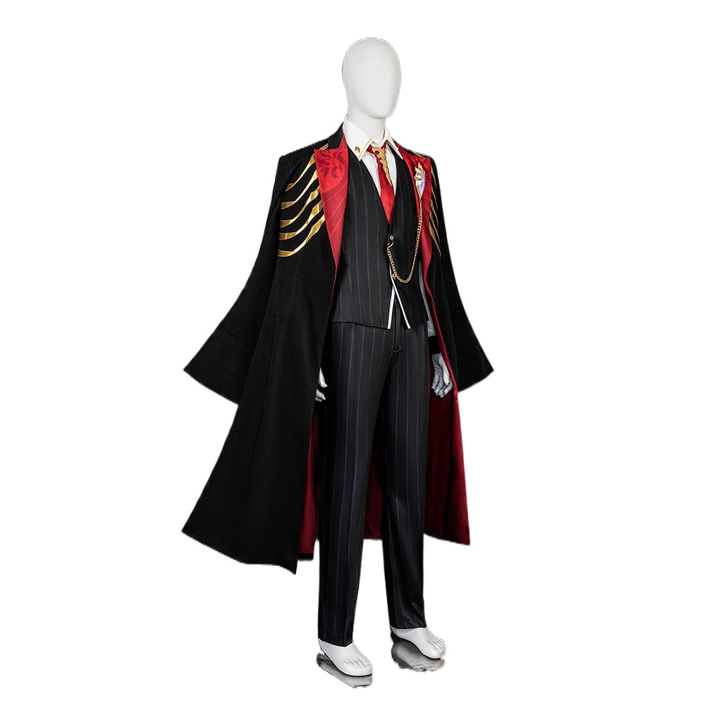 Costume de Duke Inferno Ifrit, Tenue de Cosplay Honkai Star Rail avec Couronne