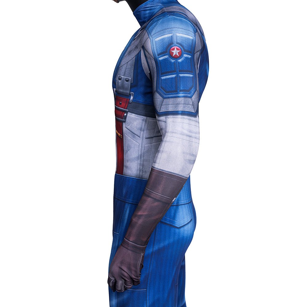 Costume Cosplay Captain America: Le Premier Vengeur - Réplique Authentique du Film