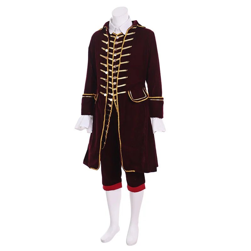 Costume Cosplay Élégant pour Homme du 18e Siècle | Costume Noble Britannique Époque Marie Antoinette par L'AniMirage