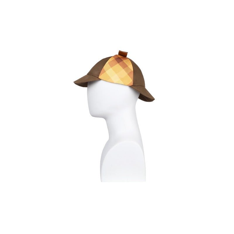 Costume Cosplay Princesse Peach Détective - Manteau, Short, Chapeau et Gants