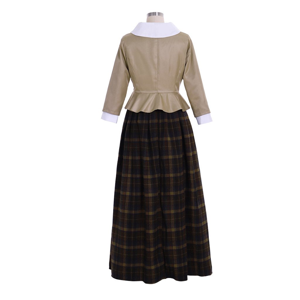 Robe Costume Inspirée d'Outlander | Cosplay des Highlands Écossais pour Femmes
