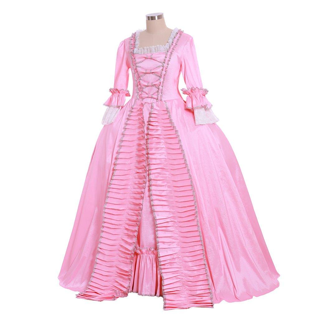 Robe de bal Rococo Marie Antoinette du 18e siècle | Costume de princesse vintage victorienne