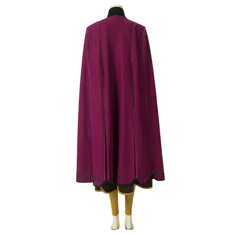 Costume Cosplay Reine des Neiges 2 Anna - Robe Princesse pour Adultes