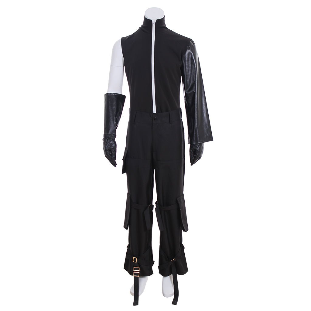 Costume Cosplay Final Fantasy VII Cloud Strife Complet avec Gants, Cape et Ceinture