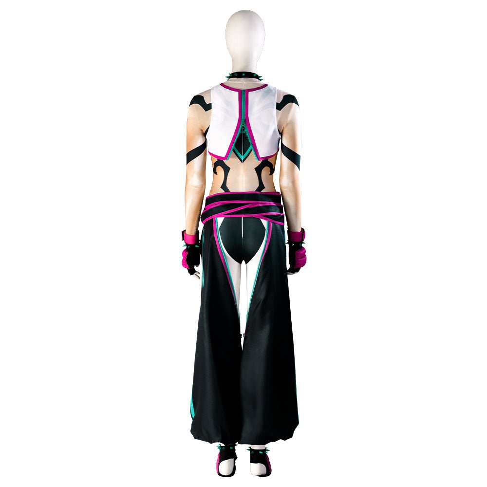 Costume Deluxe Juri Han Street Fighter VI - Ensemble Complet pour Fans