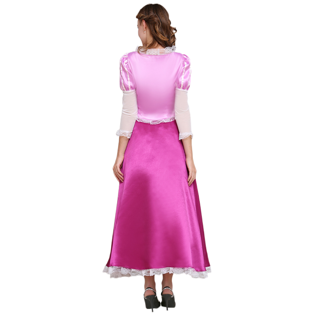 Série de Costumes Cosplay Disney Tangled | Rapunzel, Naveen, Mère Gothel & Plus