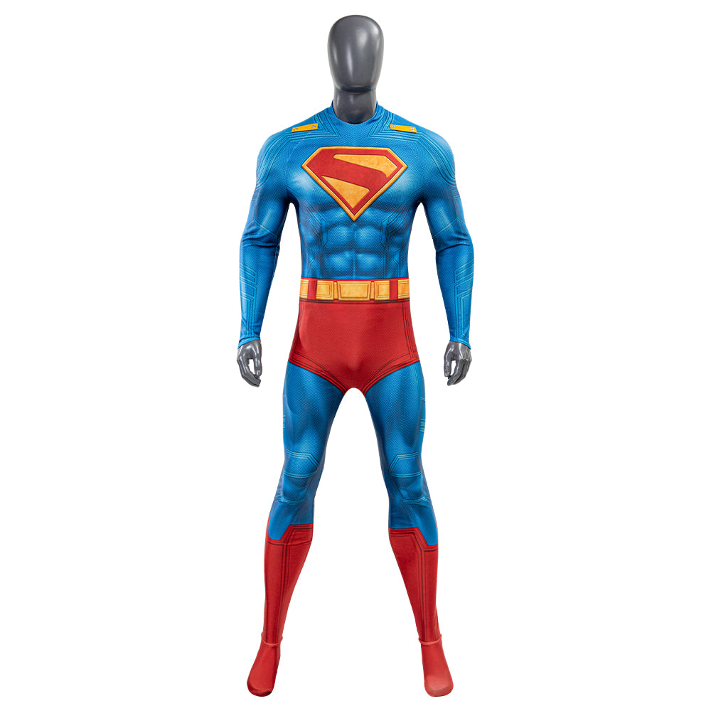 Nouveau Costume Cosplay Superman (Version Imprimée 2025) - Tenue Anime de Qualité Supérieure