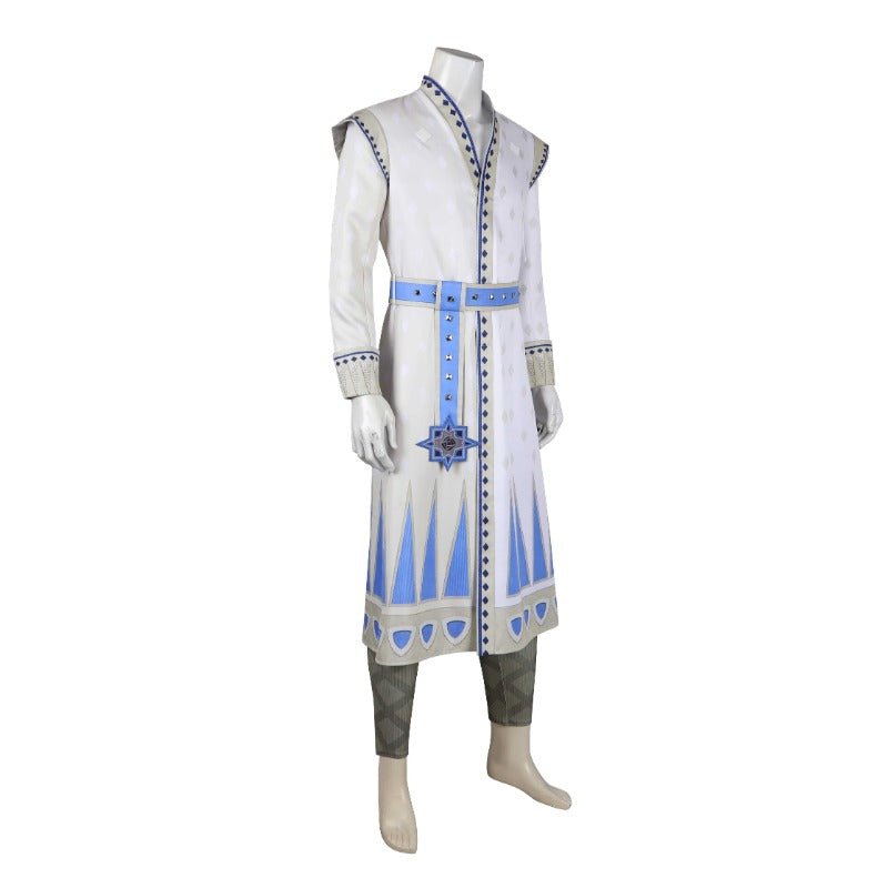 Costume de Roi Magnifico pour Homme - Cape, Robe et Ceinture Cosplay Rosas pour Fête d'Halloween