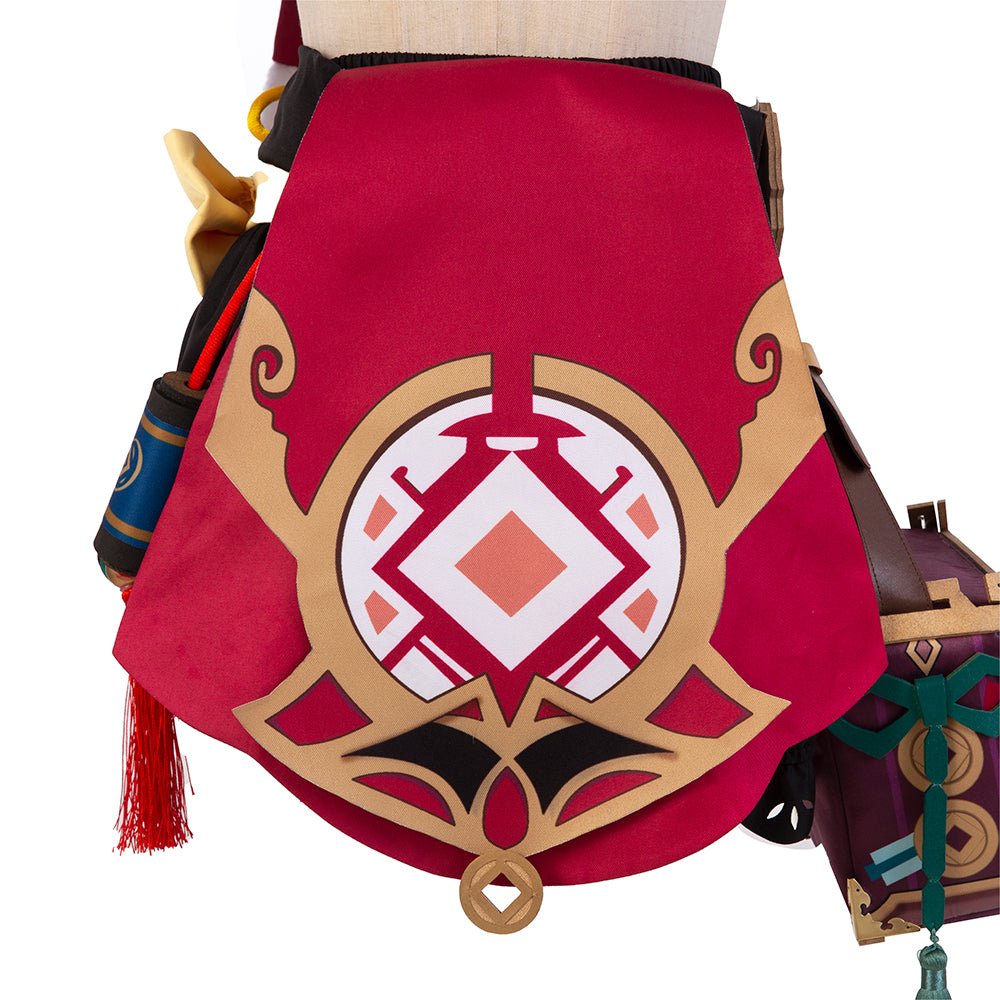 Costume Cosplay Genshin Impact Yanfei - Tenue Premium Inspirée du Jeu pour Fans d'Anime