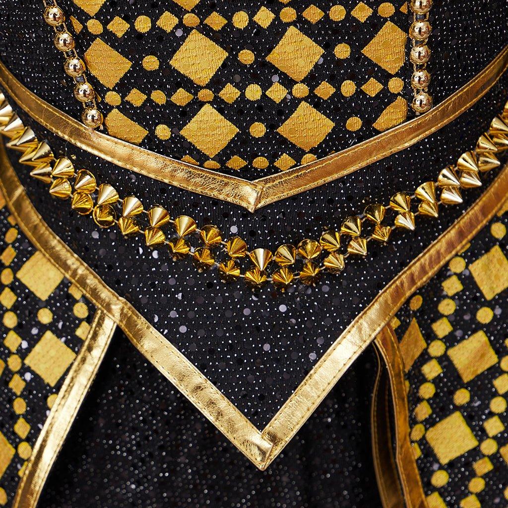 Costume Catherine d'Aragon | Robe Cosplay Six The Musical | Tenue de Théâtre Broadway pour Femmes