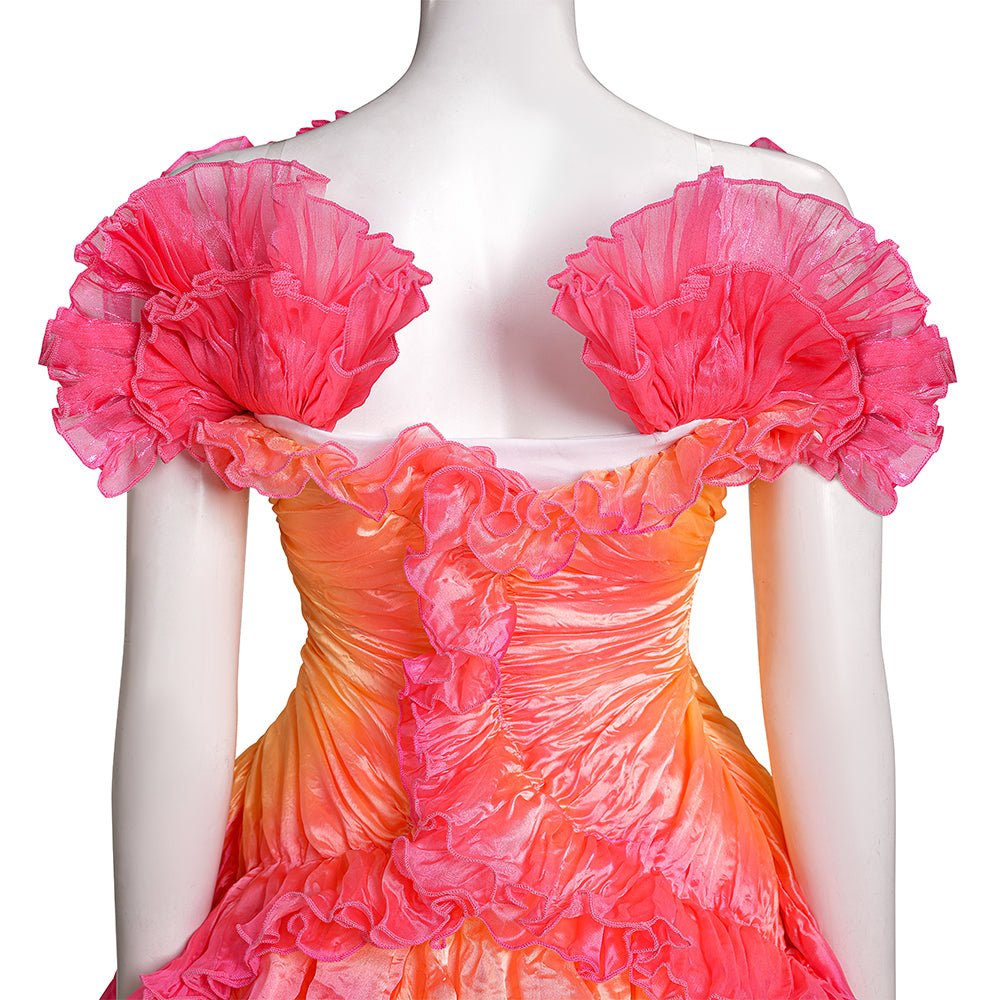 Film: Wicked - Robe Dégradée Costume Cosplay