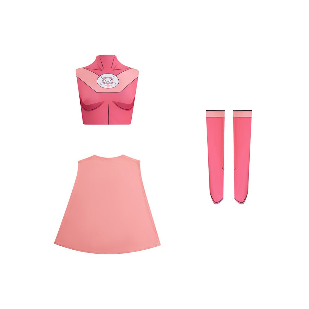 Costume Cosplay Invincible Atom Eve - Qualité Premium pour Fans d'Anime