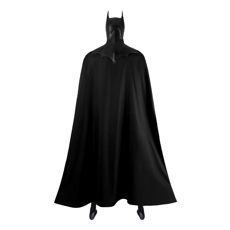 Costume Cosplay Batman Bruce Wayne Michael Keaton Combinaison Cape Masque