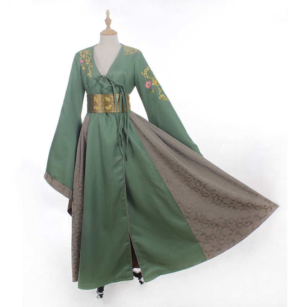 Costume Adulte Robe Verte Cersei Lannister | Déguisement Femme pour Halloween et Cosplay | Série TV et Cinéma