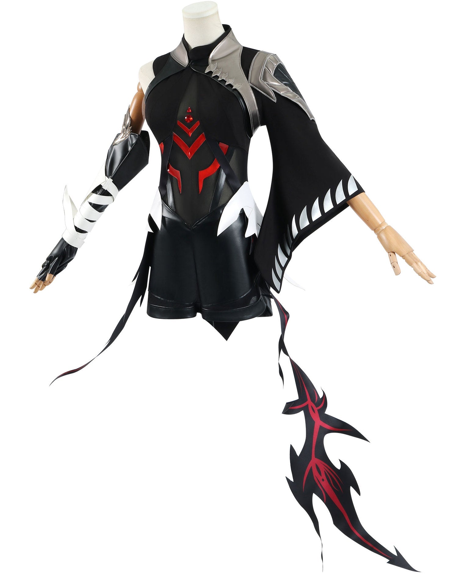 Costume Cosplay Plume Noire Dongjun – Honneur des Rois Nouveau Héros Ombre