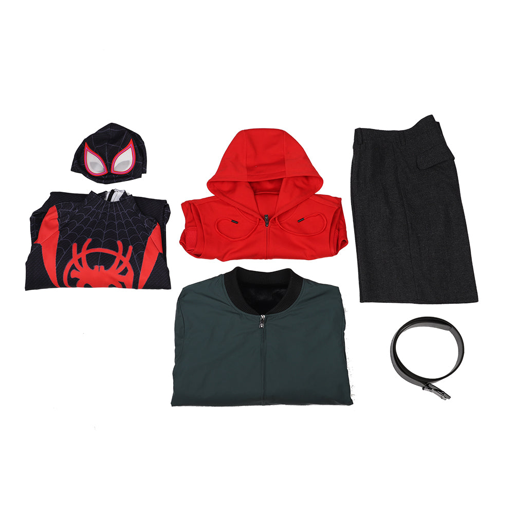 Costume Cosplay Spider-Man: Into the Spider-Verse pour Hommes