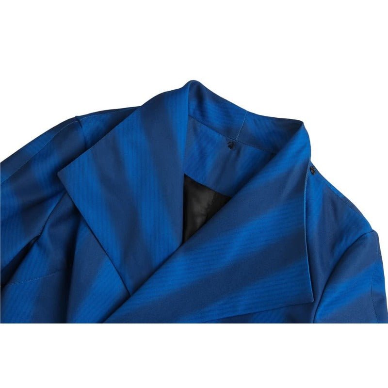 Costume Cosplay Mary Poppins Retour Bleu Marine pour Adultes