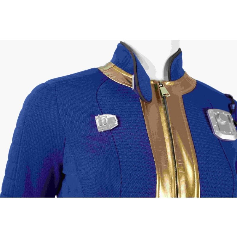 Costume Cosplay Game Fall Vault 75 - Combinaison, Armure, Protège-mains & Accessoires pour Halloween