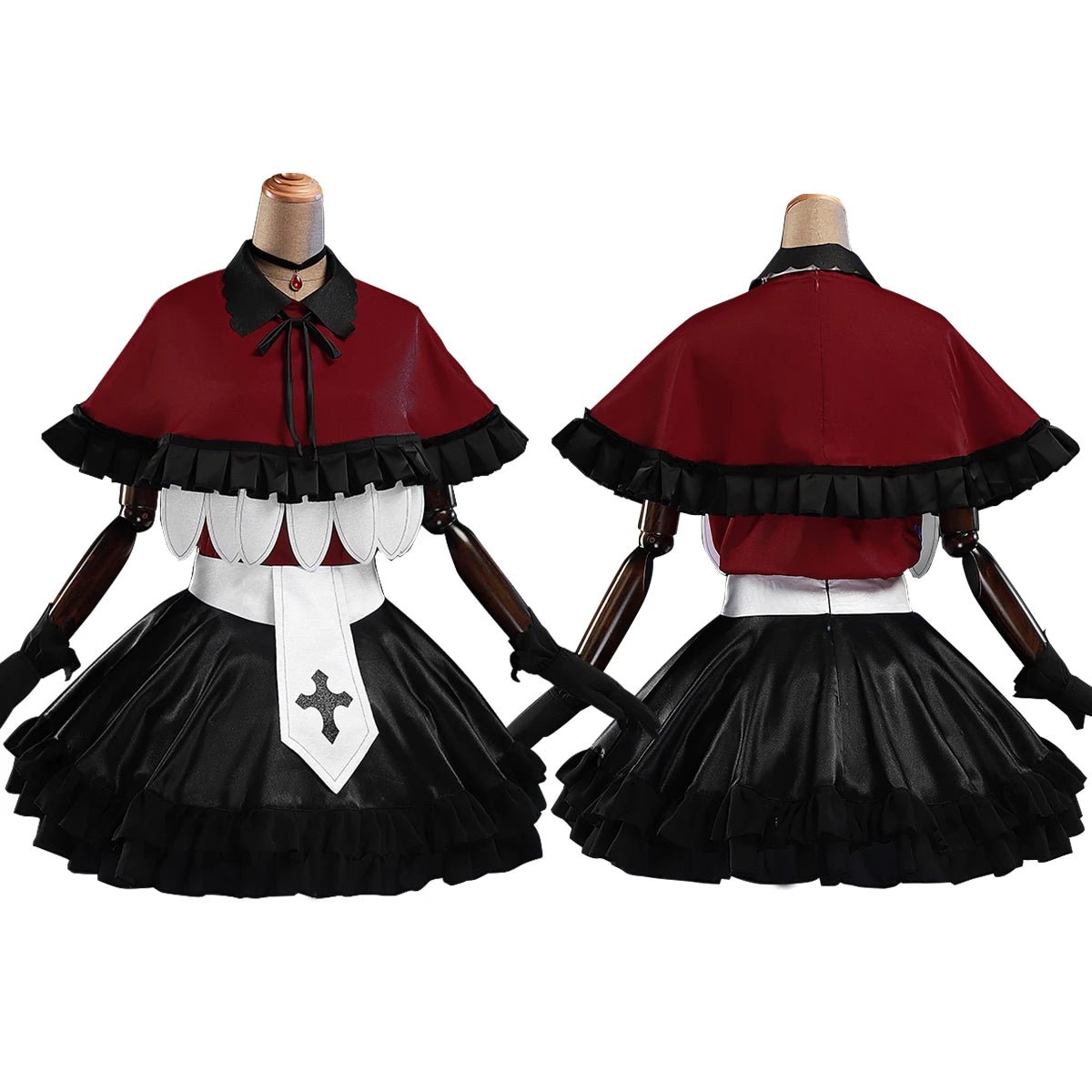 Costume Cosplay Ruby Hoshino Oshi no Ko - Perruque, Chemise, Châle