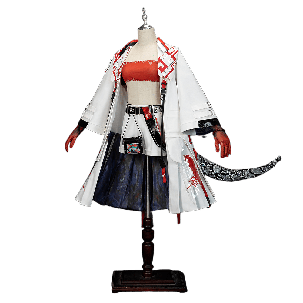 Costume Cosplay Nian d'Arknights - Incarnez l'Opératrice Légendaire