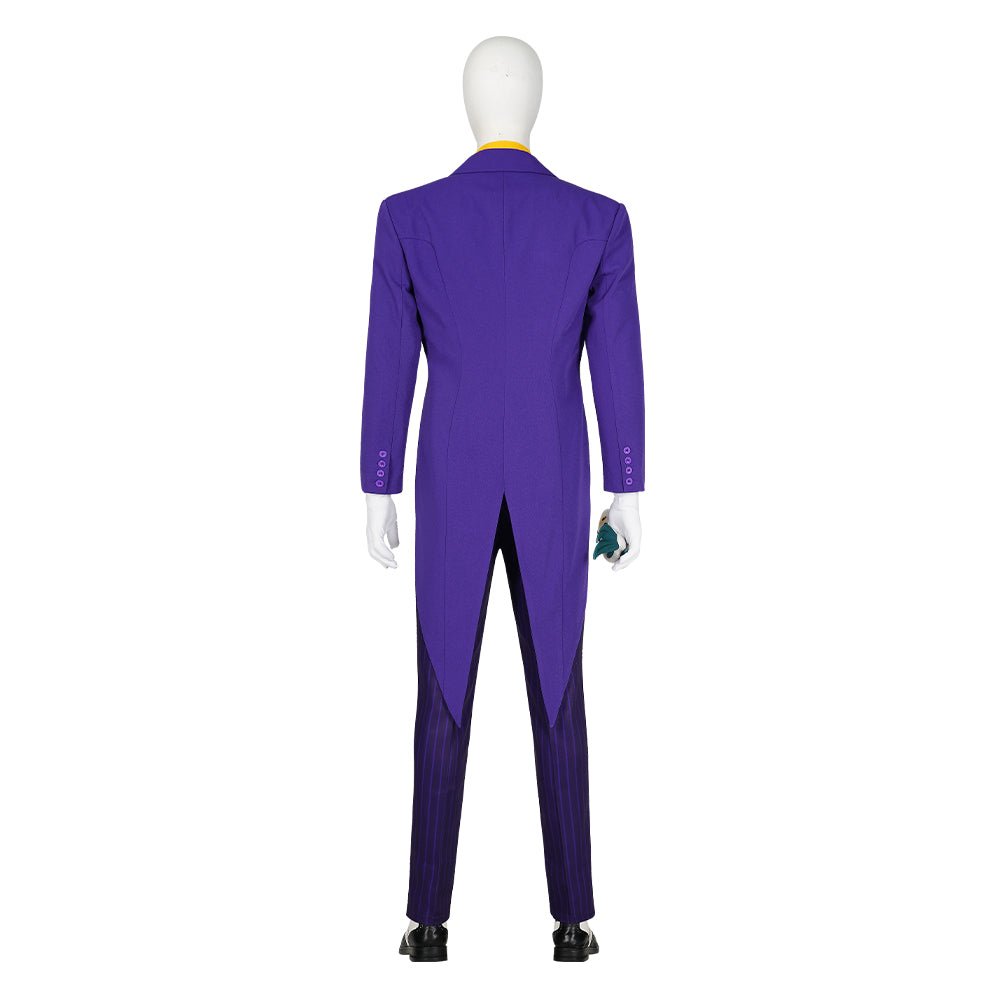 Costume Cosplay Complet Joker pour Hommes - Série Animée Batman - Déguisement Halloween