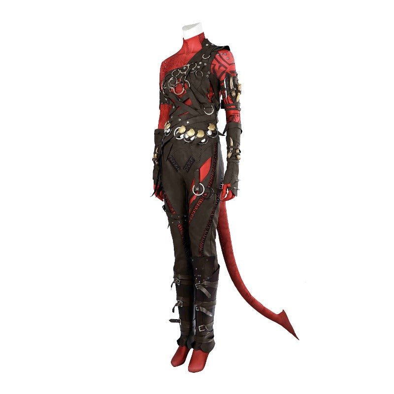 Ensemble de Costume Cosplay Karlach de Baldur's Gate