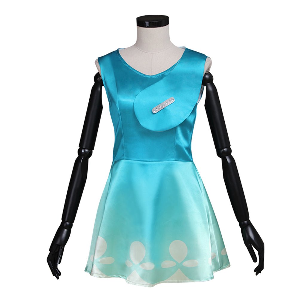 Robe Princesse Poppy Trolls | Costume de Film Animé pour Halloween & Cosplay