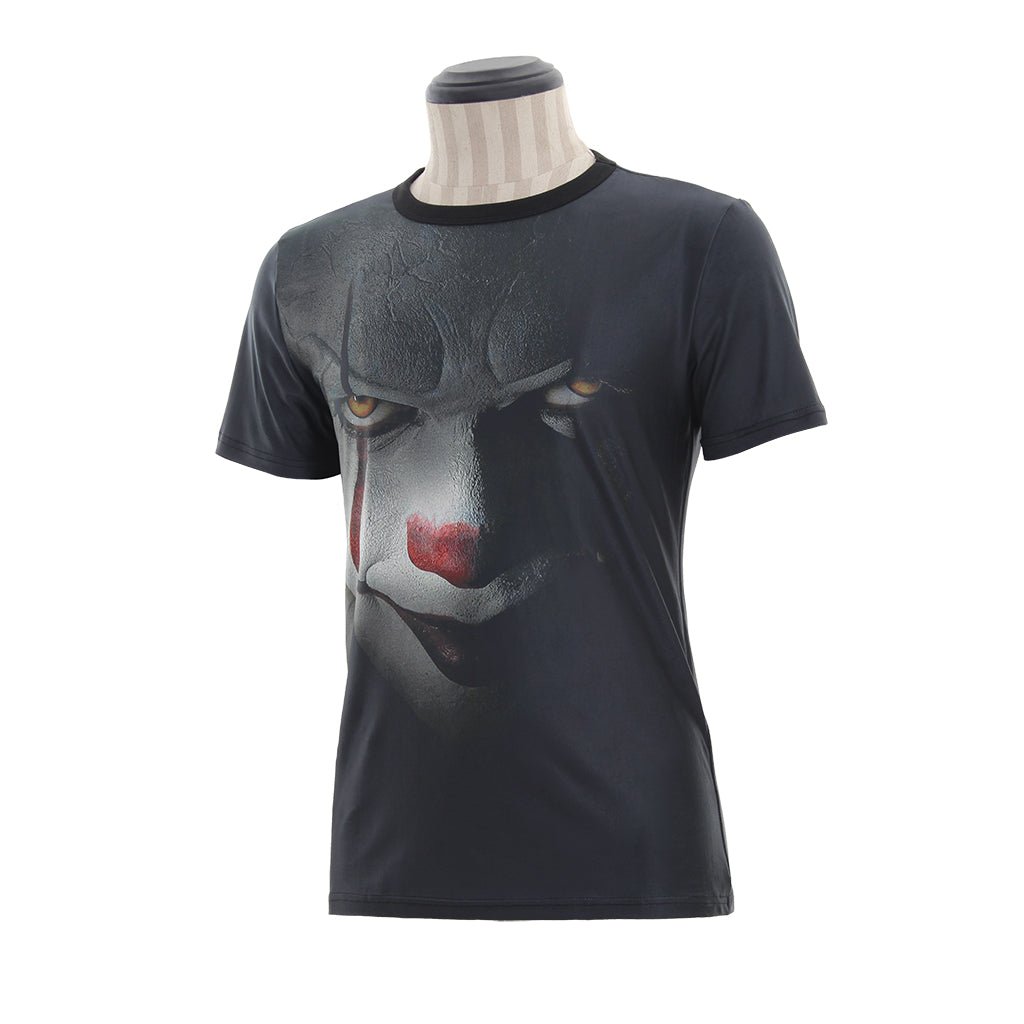 T-shirt à manches courtes Pennywise - It: Chapitre Un - Costume Cosplay