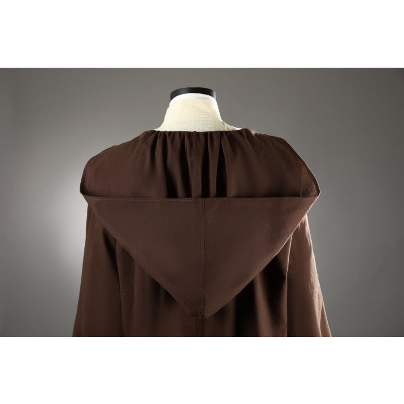 Costume Cosplay Obi-Wan Kenobi Ensemble Complet Robe Cape pour Halloween Fans Star Wars