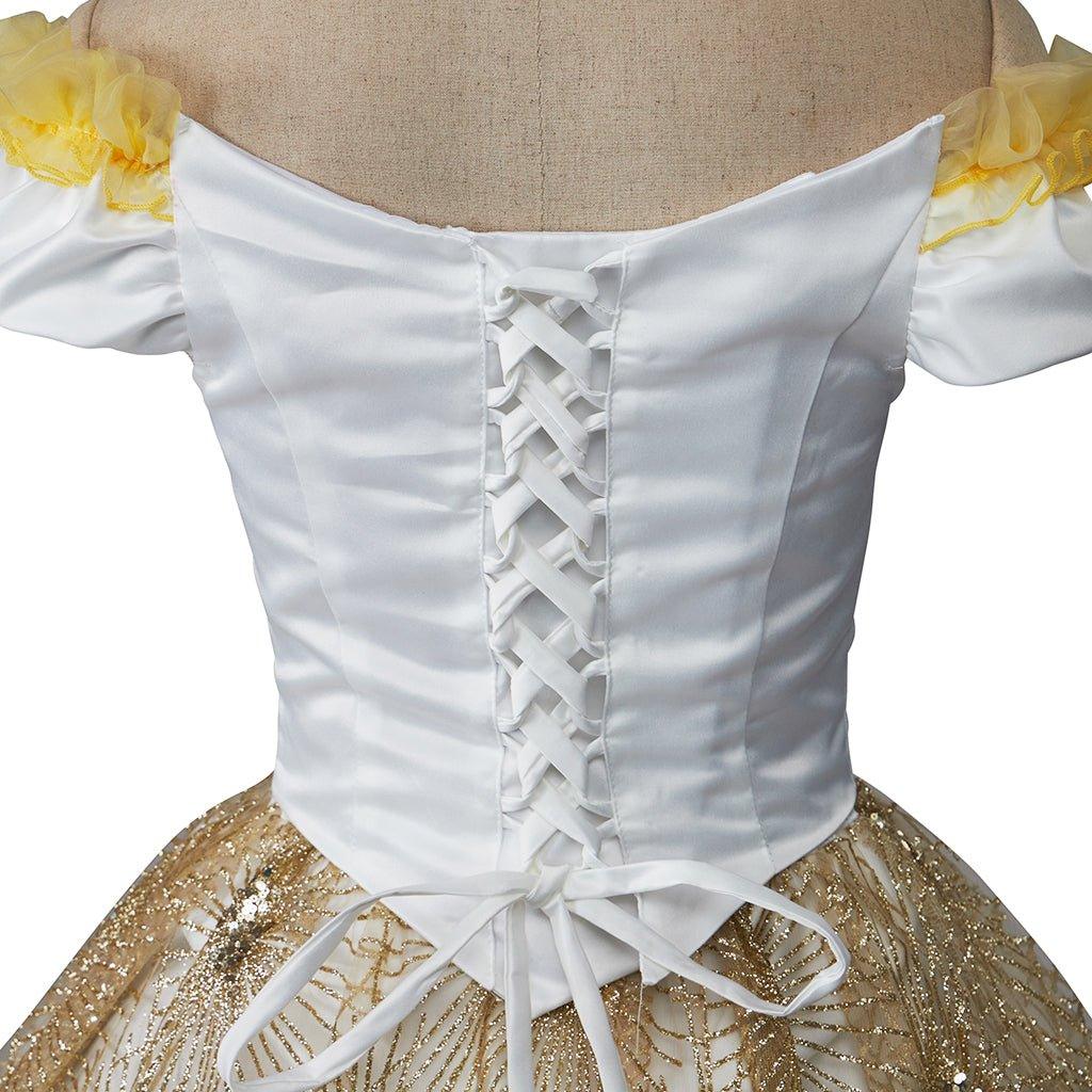 Costume Cosplay Christine Daae Fantôme de l'Opéra Robe Imprimé Feu d'Artifice