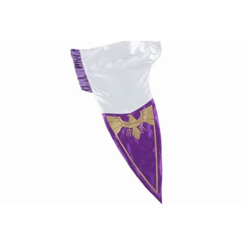 Costume Cosplay Emilia - Robe Anime Re:Zero avec Heaume pour Halloween et Fêtes