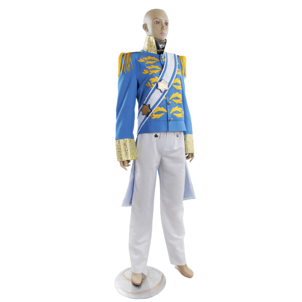 Série de Costumes Cosplay Disney Cinderella: Princesse, Prince, Belle-mère et Domestique