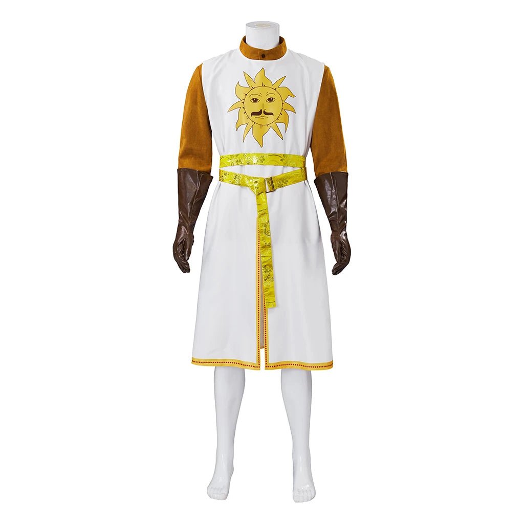 Costume du Roi Arthur pour hommes - Tenue royale médiévale inspirée de Monty Python - Costume de Chevaliers Royaux
