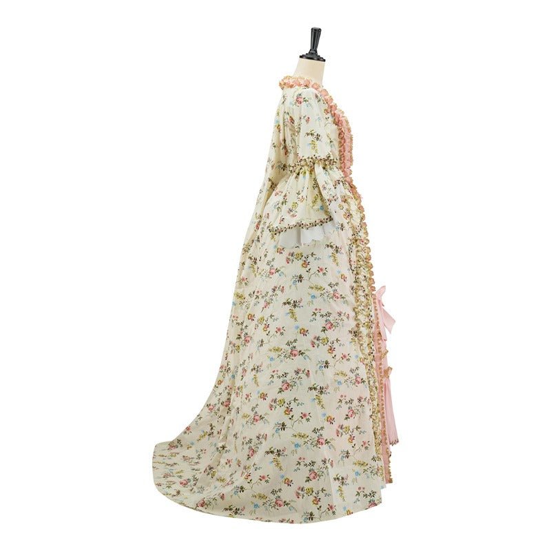 Robe Médiévale Élégante Rococo pour Costume de Cosplay