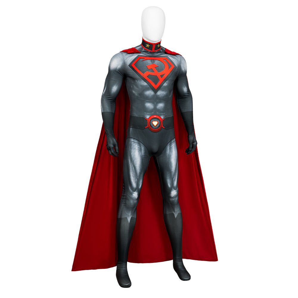Costume Cosplay Superman Red Son Complet - Bodysuit pour Halloween
