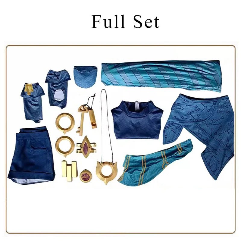 Jeu LOL L'Aspect du Crépuscule Zoe Costume Cosplay Femme Costume Cosplay Tenue Halloween Ensemble Complet