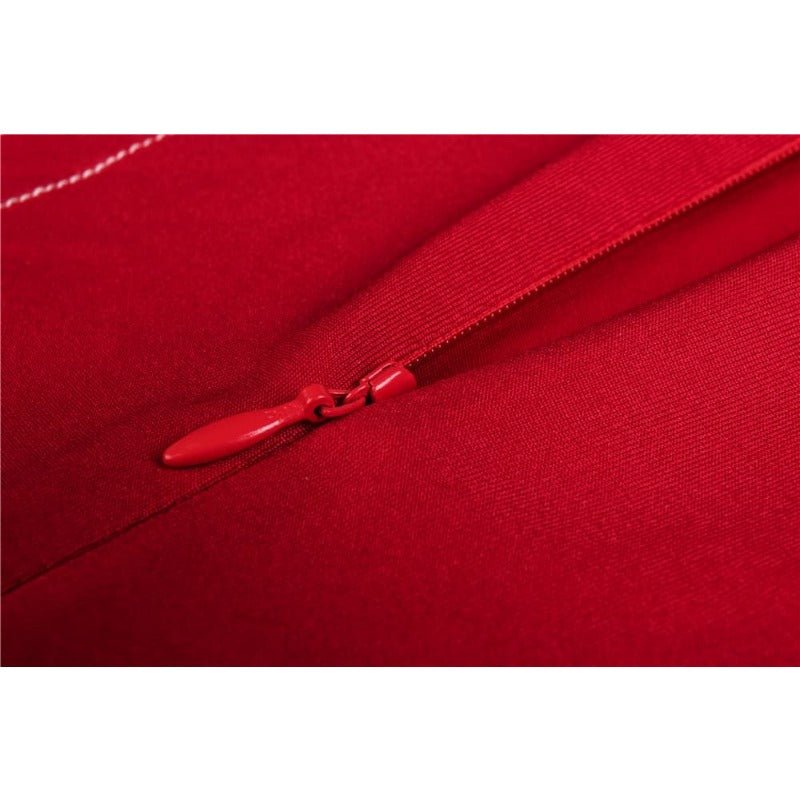 Costume Cosplay Tohsaka Rin Fate Stay Night pour Filles - Chemise Rouge, Jupe, Perruque & Accessoires