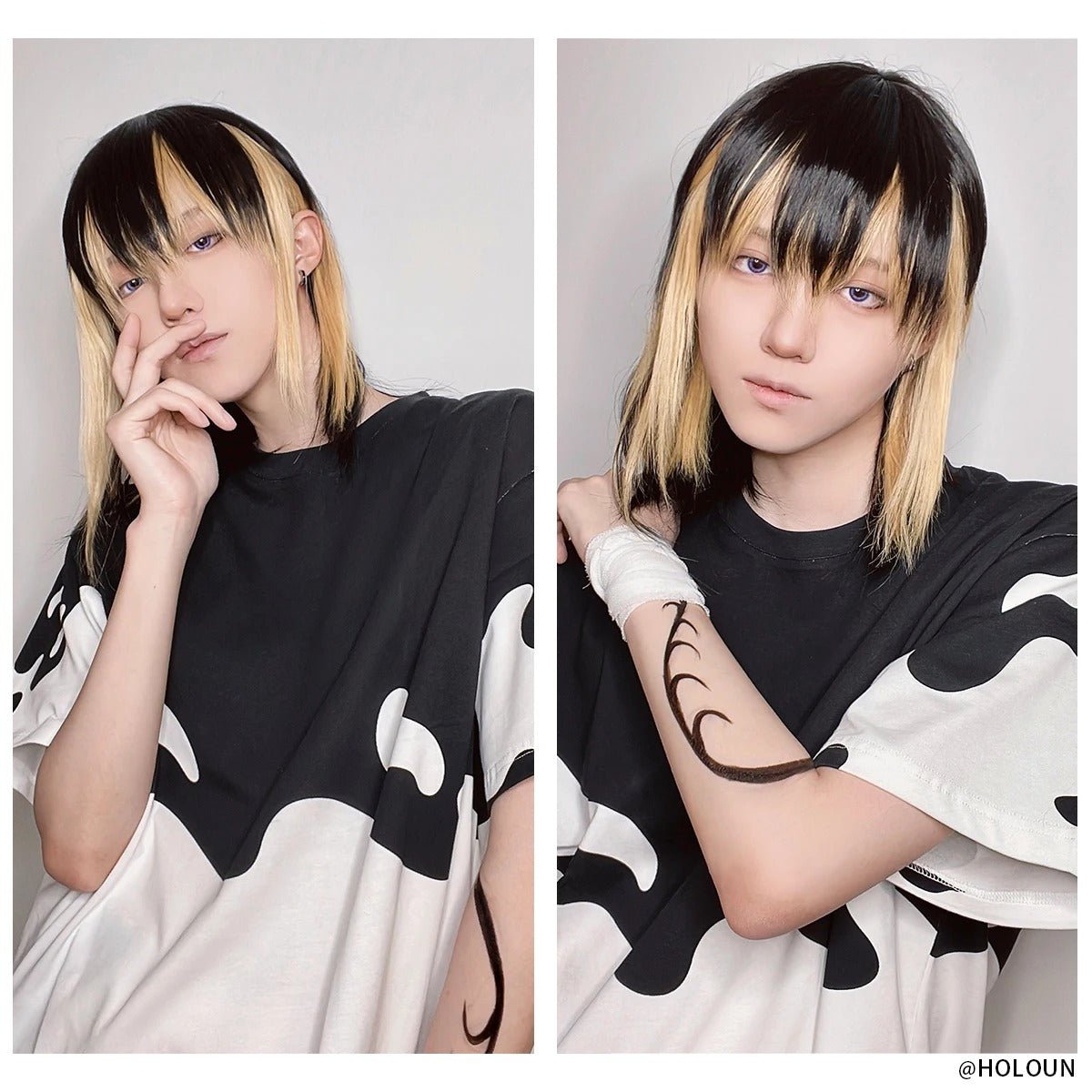 T-Shirt Cosplay Tokyo Anime Ran Haitani Rindo Haitani Coton Printemps Été Casual Cadeau