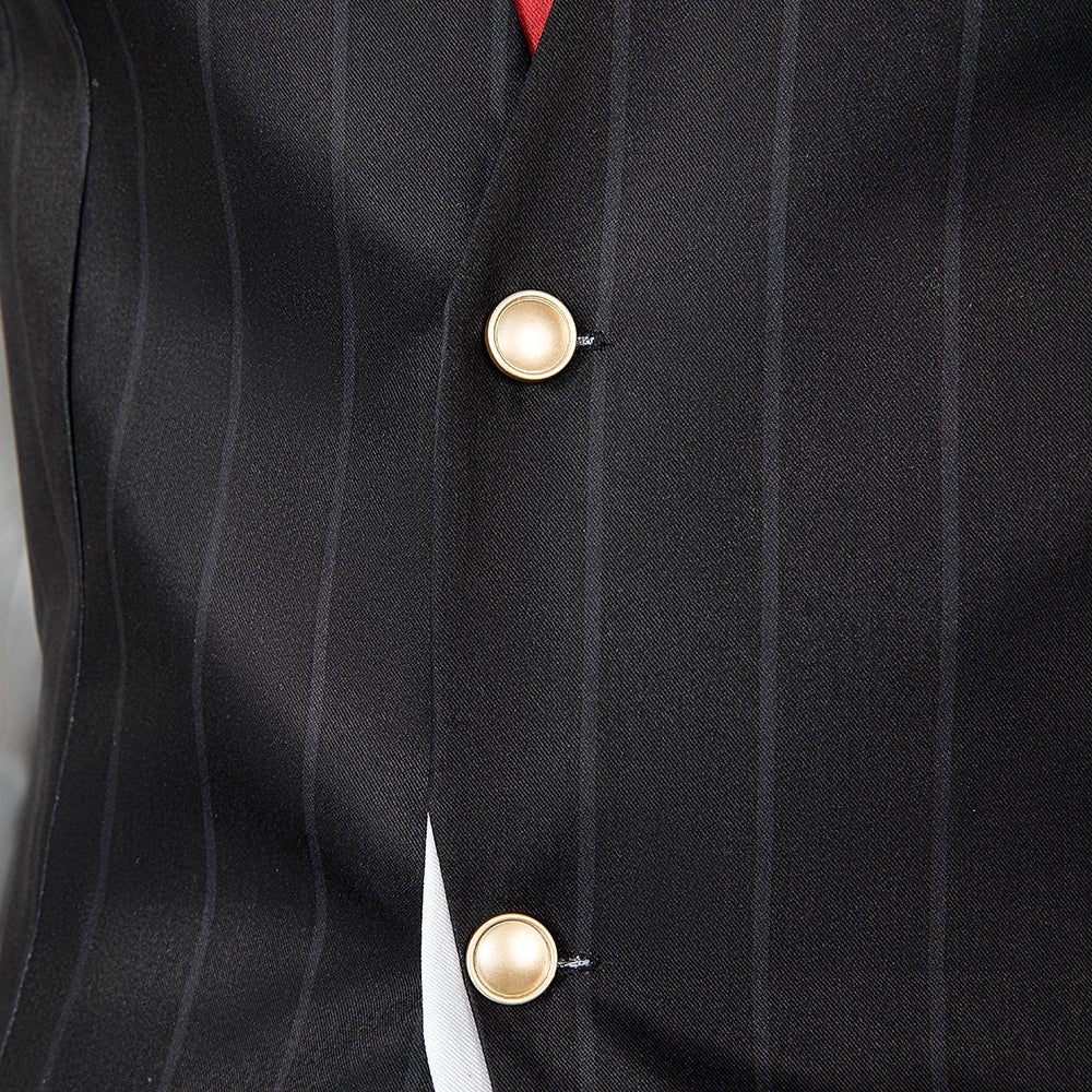 Costume de Duke Inferno Ifrit, Tenue de Cosplay Honkai Star Rail avec Couronne