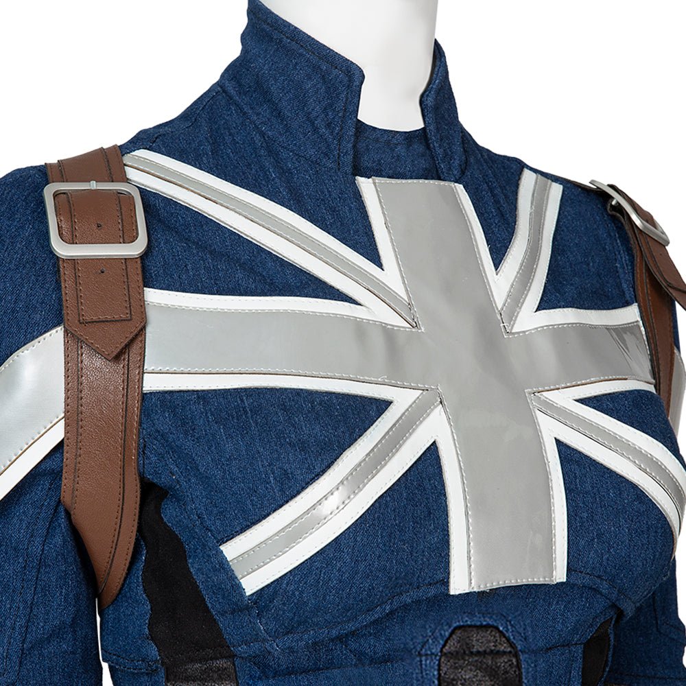 Costume Cosplay Captain Carter Tenue de Discrétion - Qualité Supérieure
