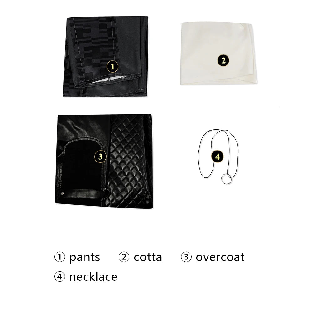 Costume Cosplay Solomon Reed pour Homme - Style Punk Retro Phantom Liberty